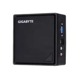 Gigabyte BRIX (rev. 1.0) - Barebone - Ultra Compact PC Kit - 1 x Celeron N3350 - 1.1 GHz - RAM 0 Go -... (GB-BPCE-3350C)_1